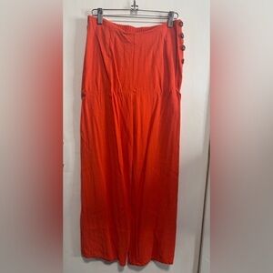 Vibrant orange pants
